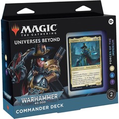 Magic the Gathering Universes Beyond: Warhammer 40,000 - Forces of the Imperium Commander Deck